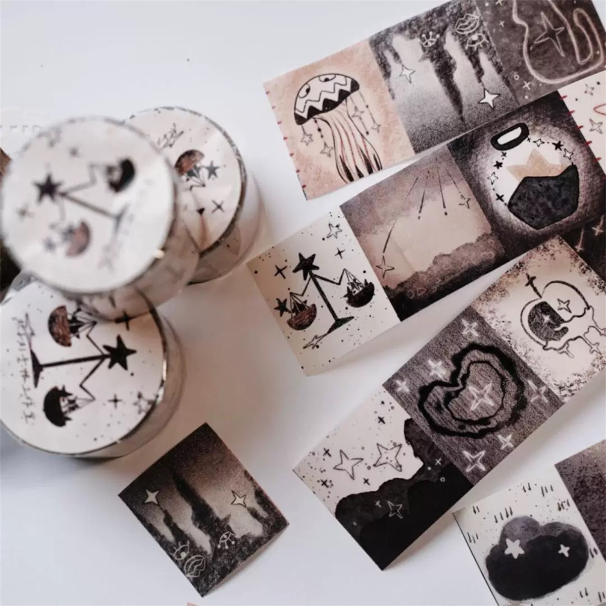 Washi Tape Set - MuZiShan Studio The Whispers Of The