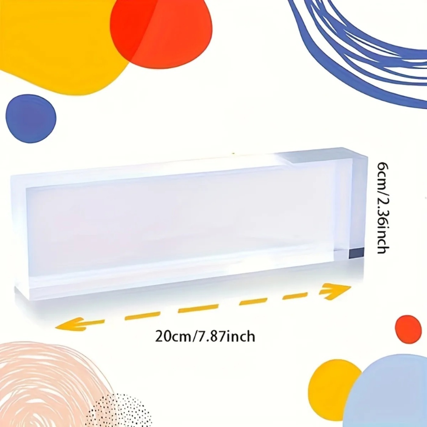 [2D Flat] Personalized Acrylic - Desk Name Plate บทวิจารณ์และราคา