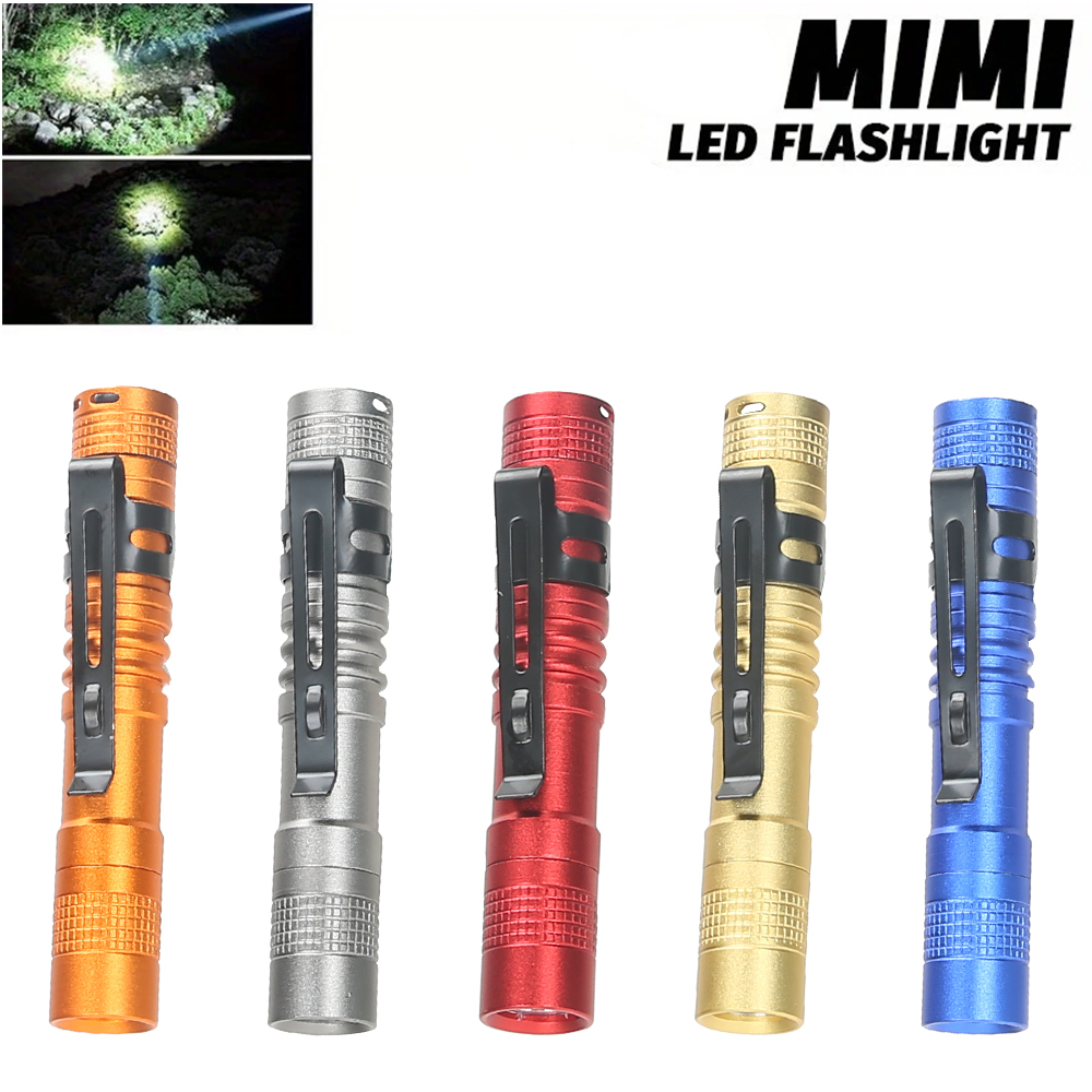 Mini Portable LED Pen Light wi - Stationery Supply บทวิจารณ์และราคา