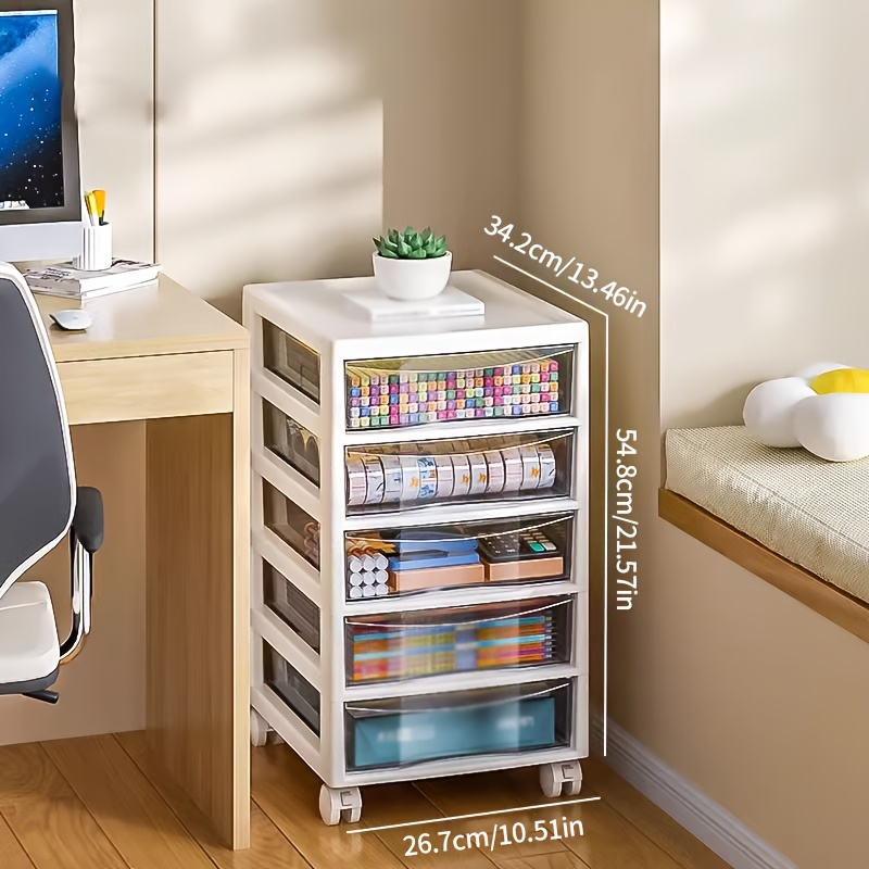 Multi-Layer Rolling Storage Ca - Stationery Office Supply Store บทวิจารณ์และราคา