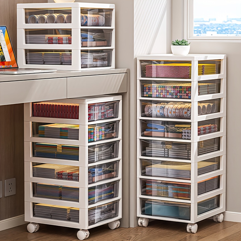 Multi-Layer Rolling Storage Ca - Stationery Office Supply Store บทวิจารณ์และราคา