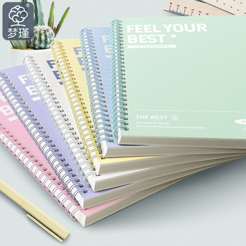 A5 B5 Thickened Spiral Noteboo - Graph Paper Pad บทวิจารณ์และราคา