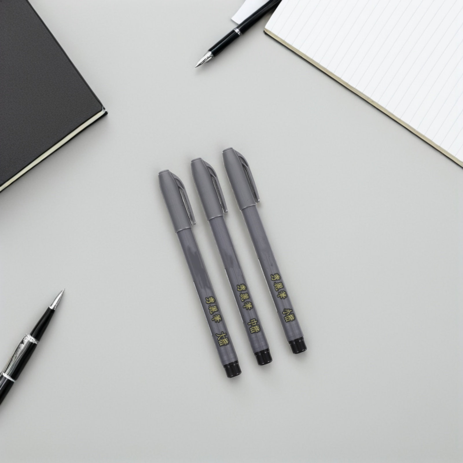 6Pcs Chinese Calligraphy Brush - Fountain Pen Ink บทวิจารณ์และราคา
