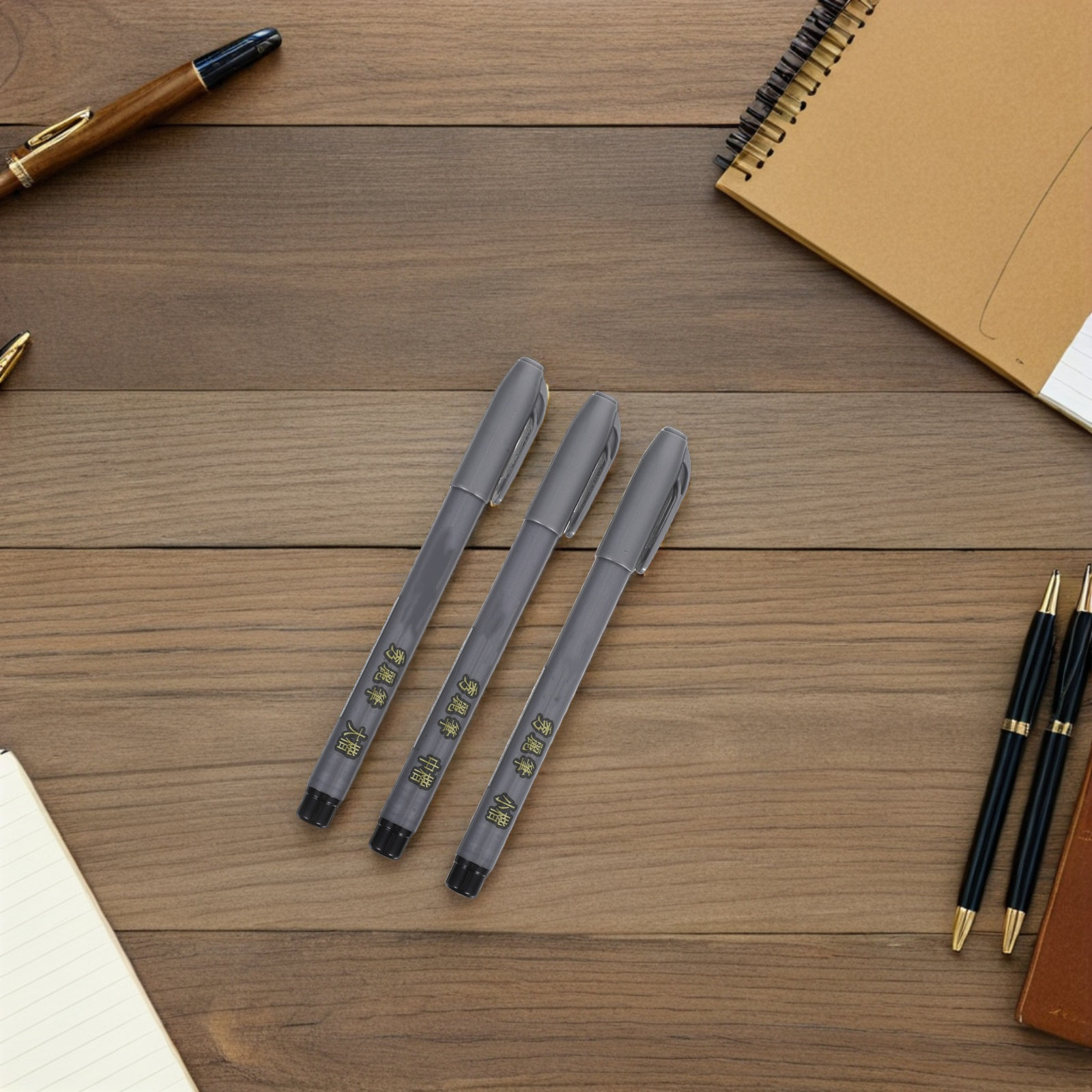 6Pcs Chinese Calligraphy Brush - Fountain Pen Ink บทวิจารณ์และราคา
