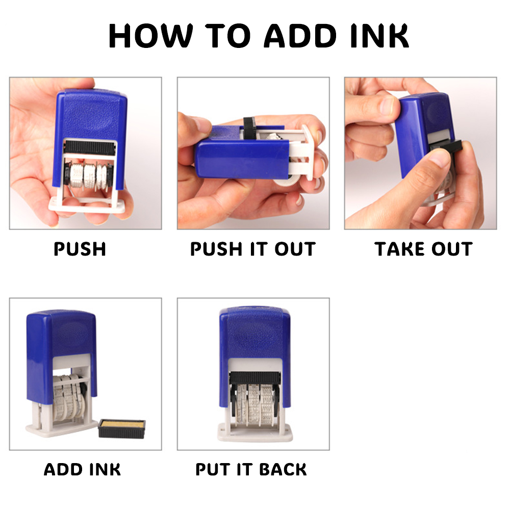 Self-inking Date Stamp for Pap - Self Inking Stamp บทวิจารณ์และราคา