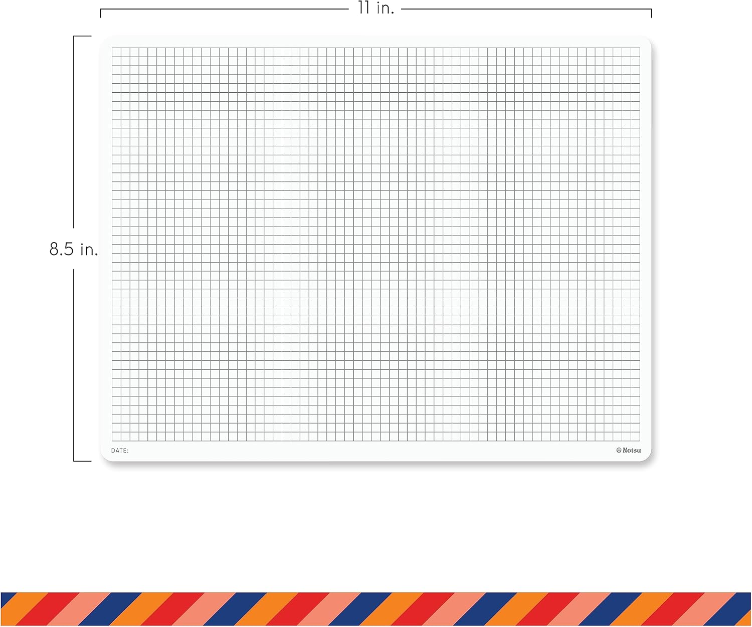 Graph Notepads 8.5x11 inch 2 P - Graph Paper Pad บทวิจารณ์และราคา
