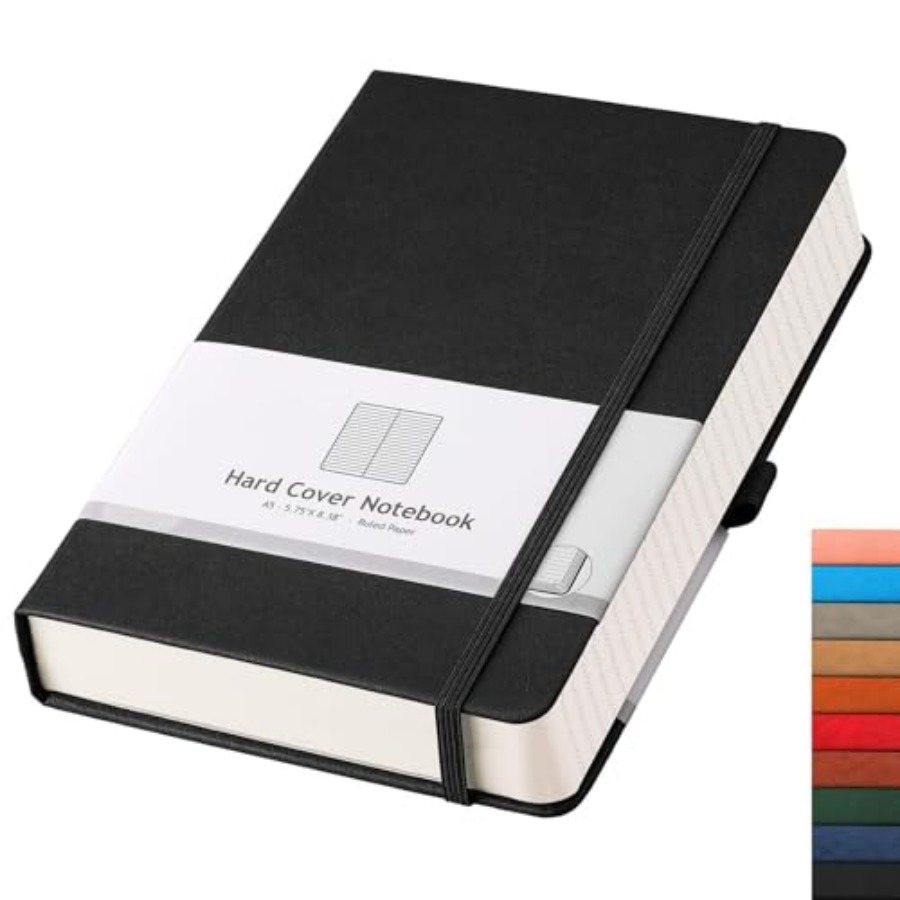 Thick Journal Lined Notebook - - Journal Leather Hardcover บทวิจารณ์และราคา