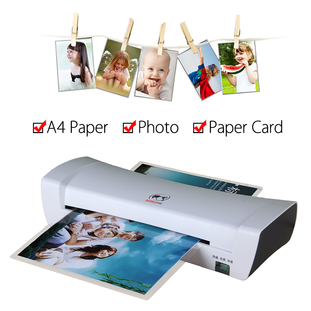 SL200 A4 Hot and Cold Laminati - Document Laminator Pouch บทวิจารณ์และราคา