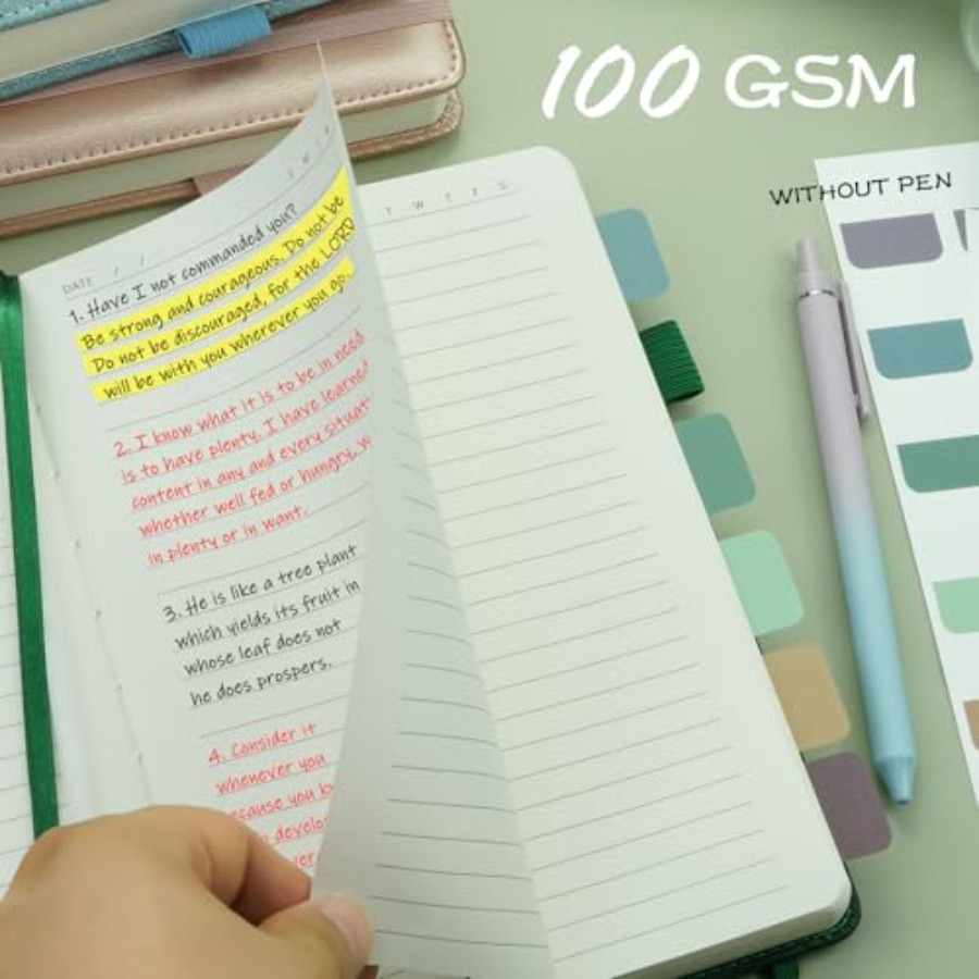 Lined Journal Notebook, 400 Pa - Journal Leather Hardcover บทวิจารณ์และราคา