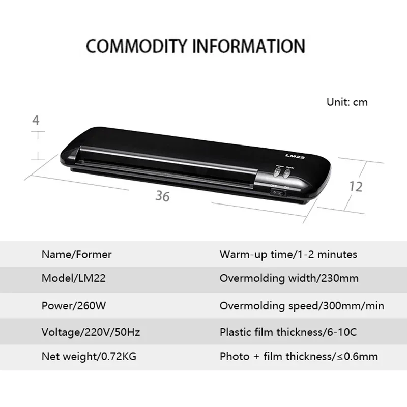 Excellent A4 Laminator Machine - Document Laminator Pouch บทวิจารณ์และราคา