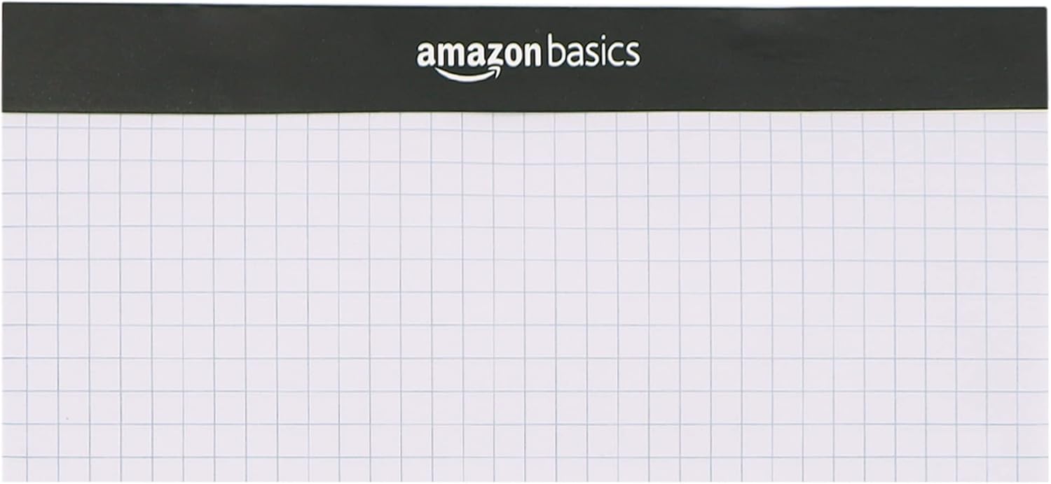 Basics Quad-Ruled Graph Paper  - Graph Paper Pad บทวิจารณ์และราคา
