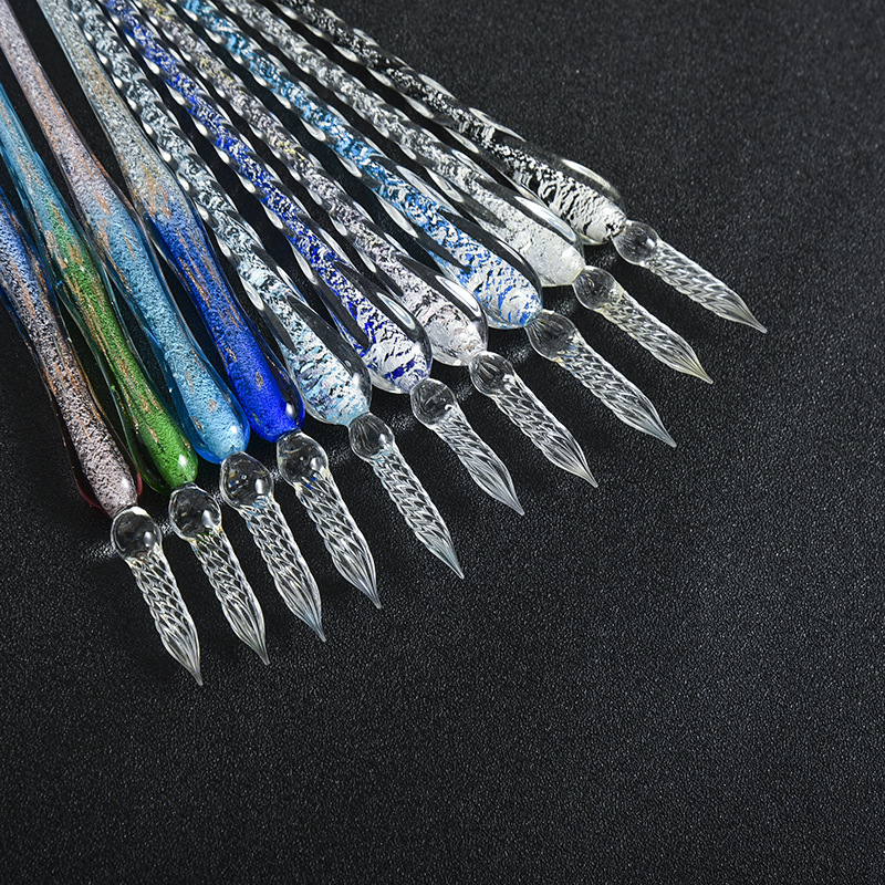 Colored Crystal Glass Dip Pen  - Fountain Pen Ink บทวิจารณ์และราคา