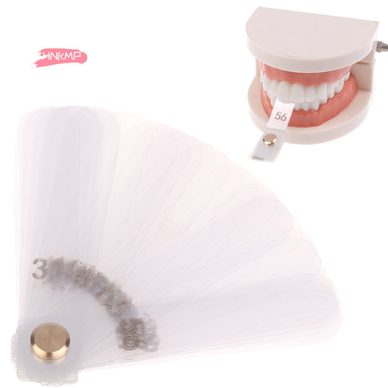 56Pcs Dental Interproximal Red - Ruler Set Transparent บทวิจารณ์และราคา