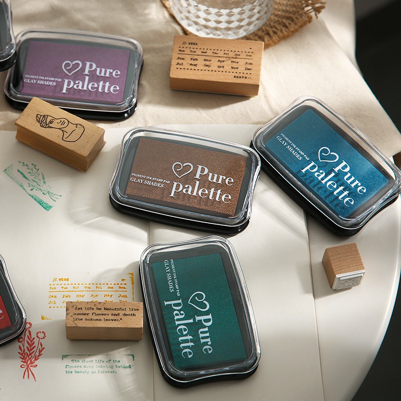 Vintage Color Inkpad For Stmap - Self Inking Stamp บทวิจารณ์และราคา