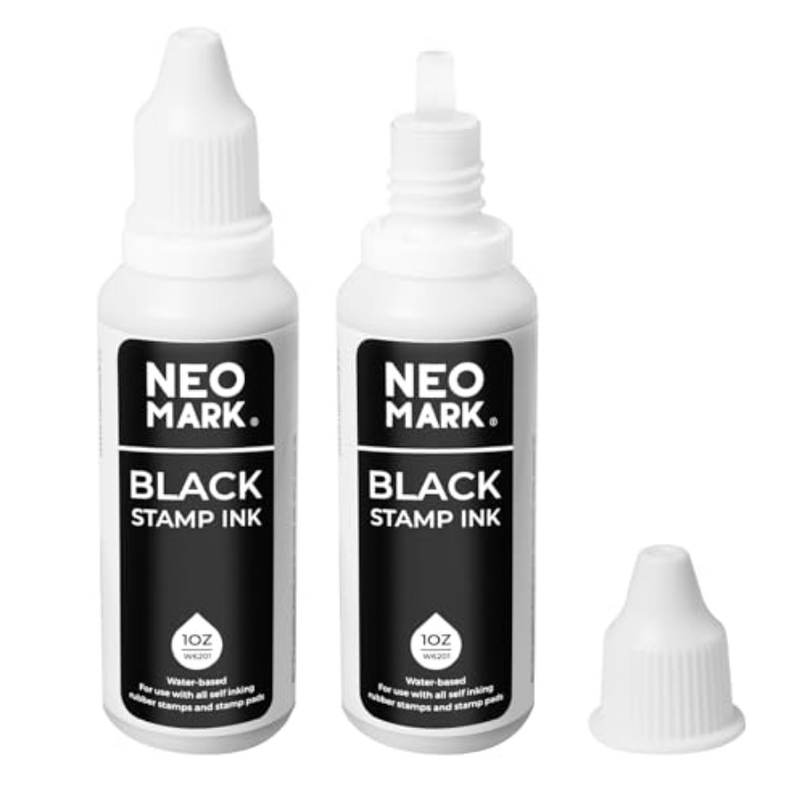 Premium Stamp Ink, 2 Pack Quic - Self Inking Stamp บทวิจารณ์และราคา