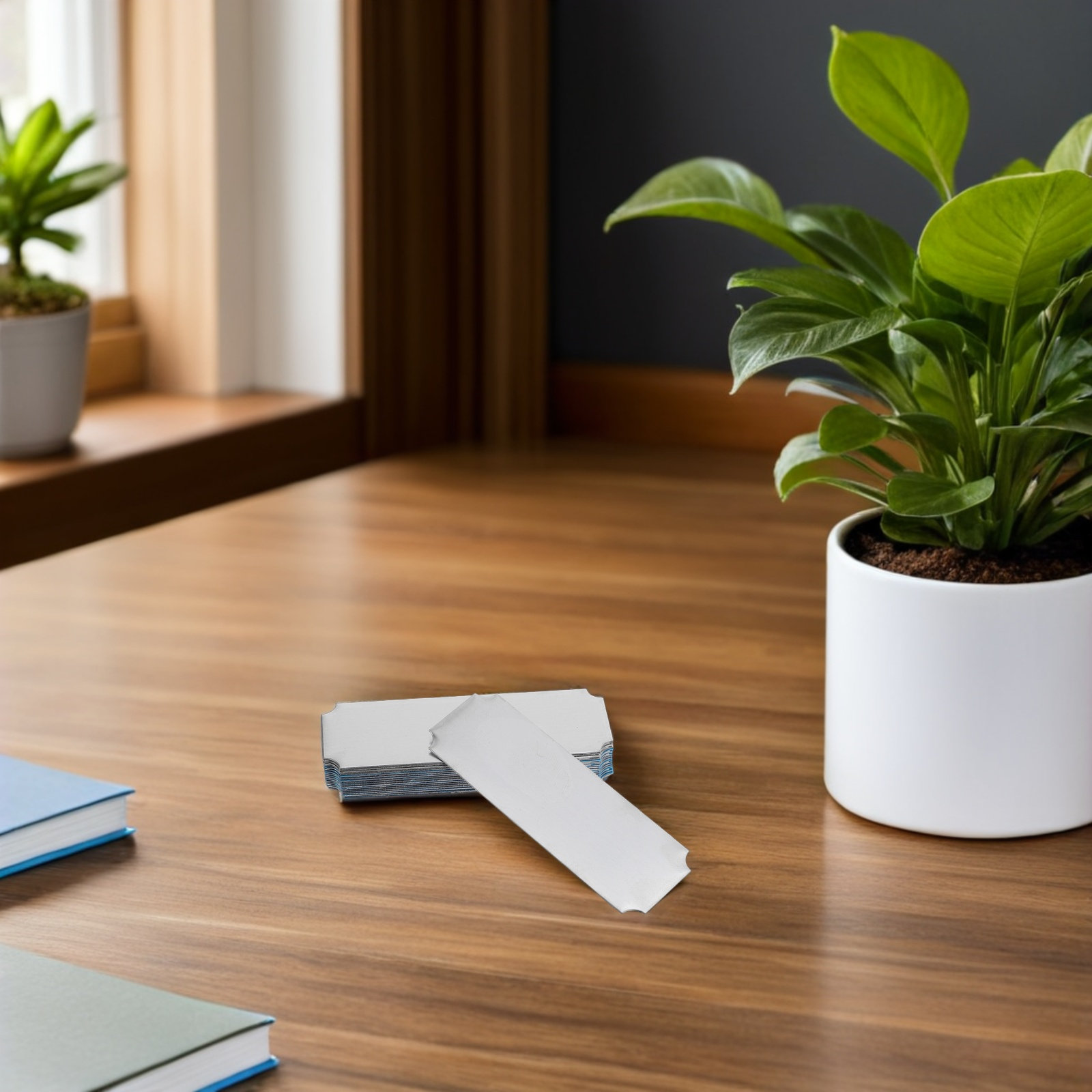 20Pcs Rectangle Stainless Stee - Desk Name Plate บทวิจารณ์และราคา