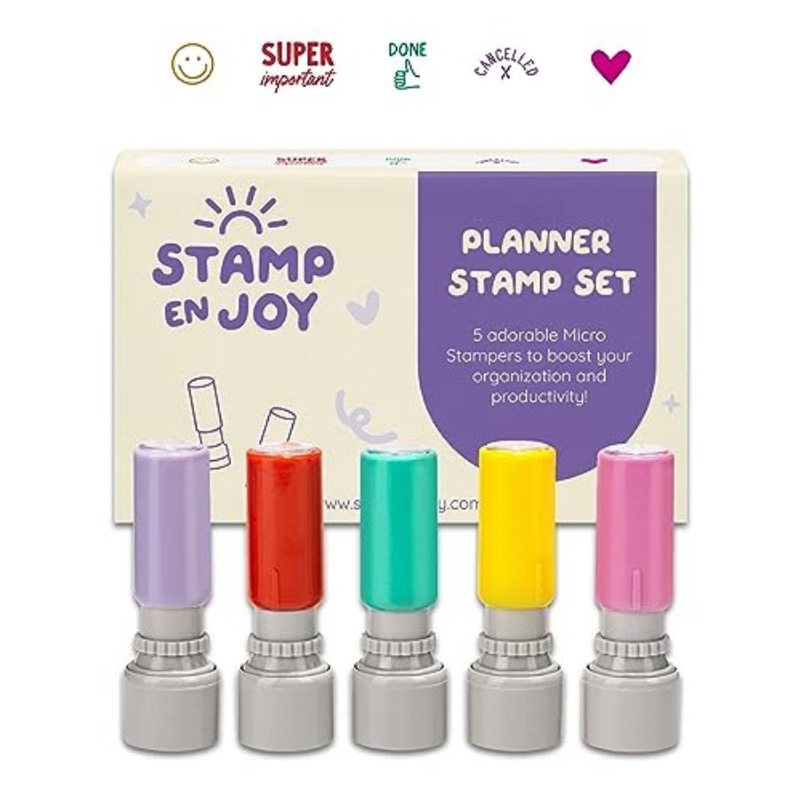 5 Self-Ink Flash Stamp Set, Mu - Self Inking Stamp บทวิจารณ์และราคา