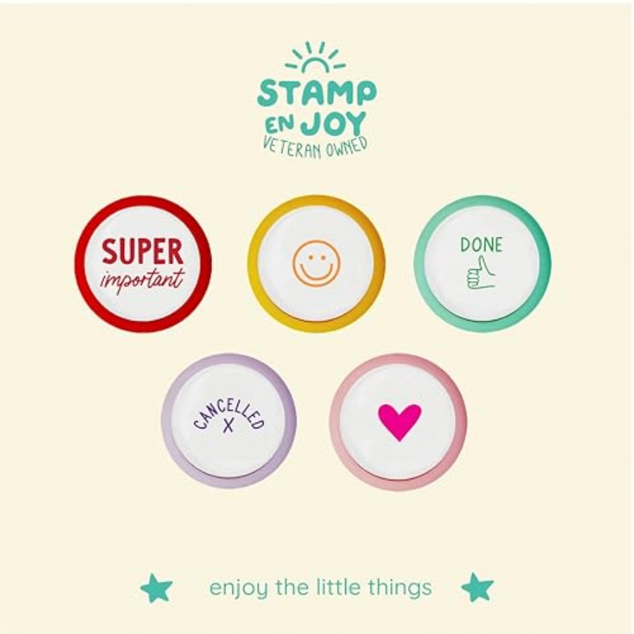 5 Self-Ink Flash Stamp Set, Mu - Self Inking Stamp บทวิจารณ์และราคา