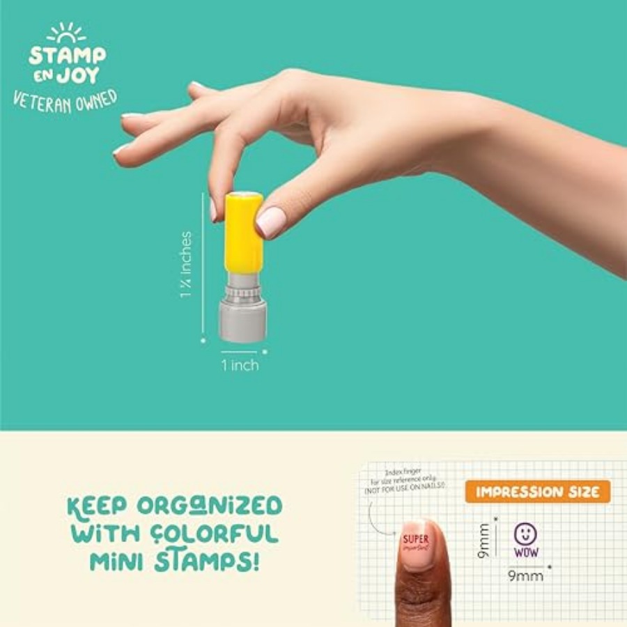 5 Self-Ink Flash Stamp Set, Mu - Self Inking Stamp บทวิจารณ์และราคา