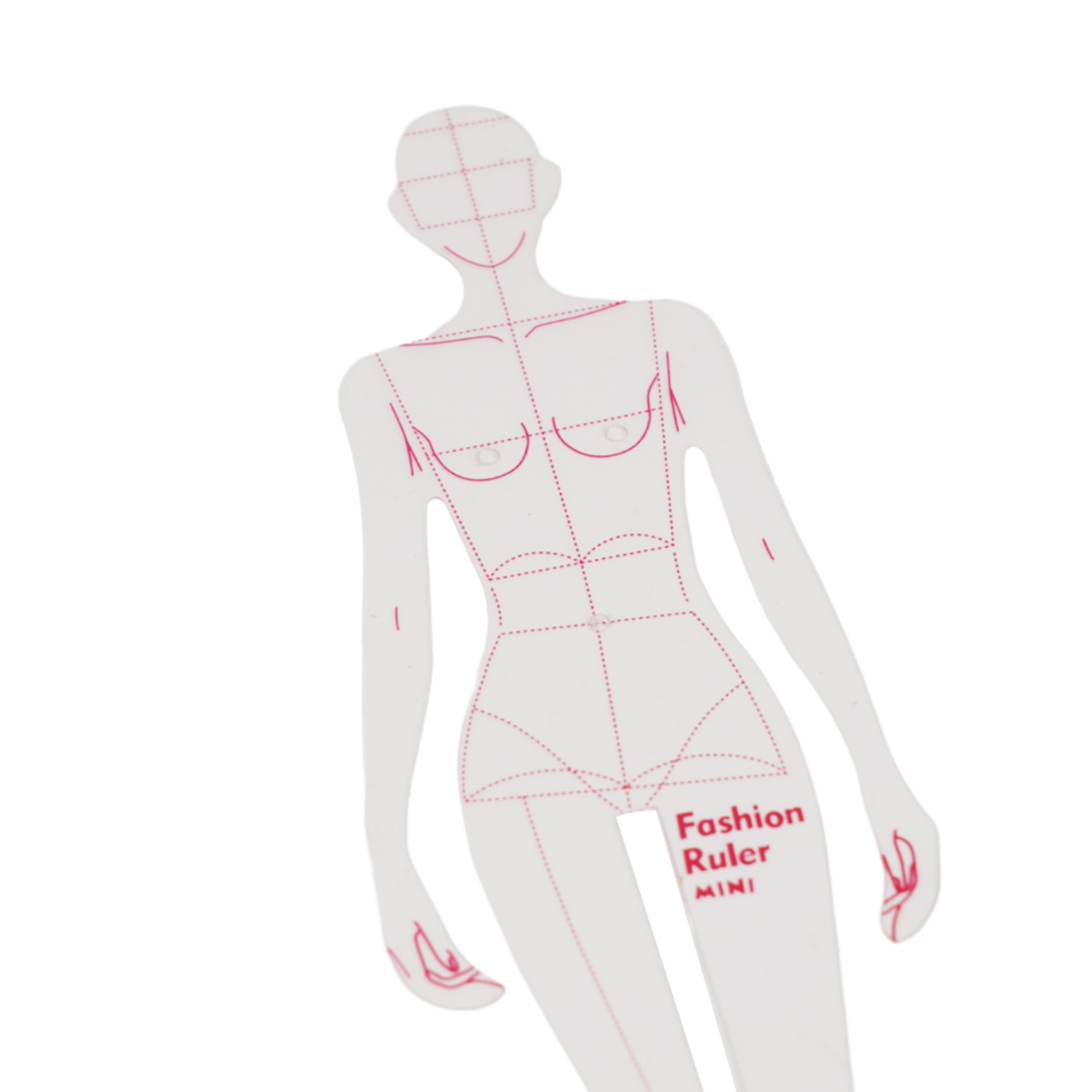 Transparent Plastic Fashion De - Ruler Set Transparent บทวิจารณ์และราคา