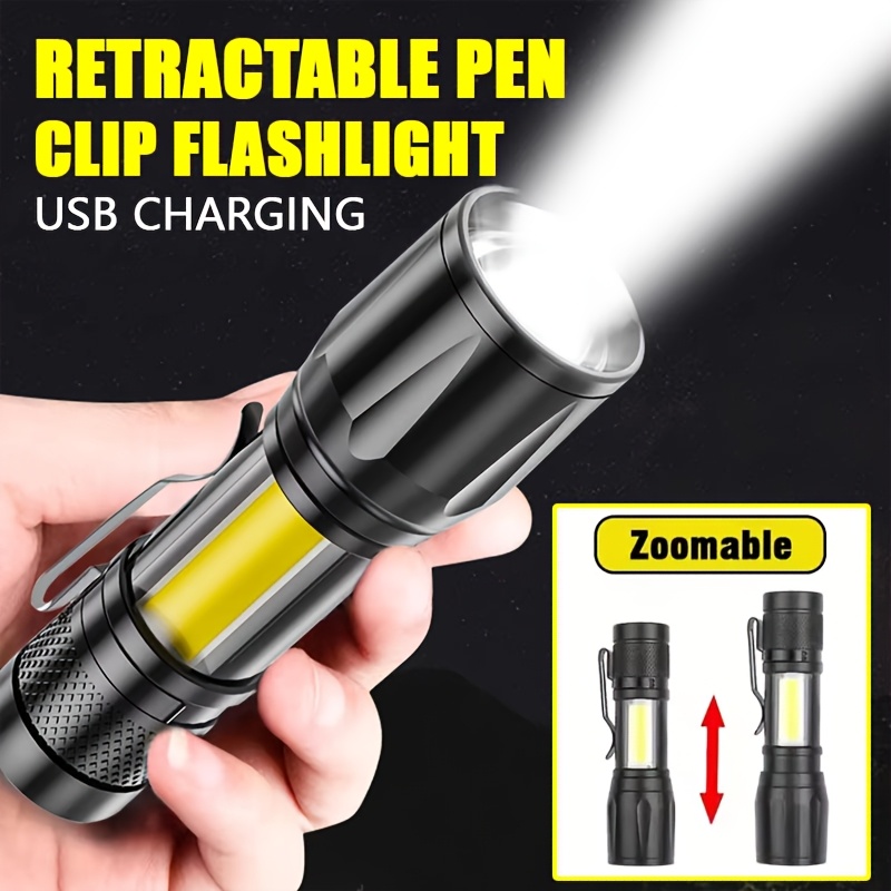 Mini LED Flashlight COB Floodl - Stationery Supply บทวิจารณ์และราคา