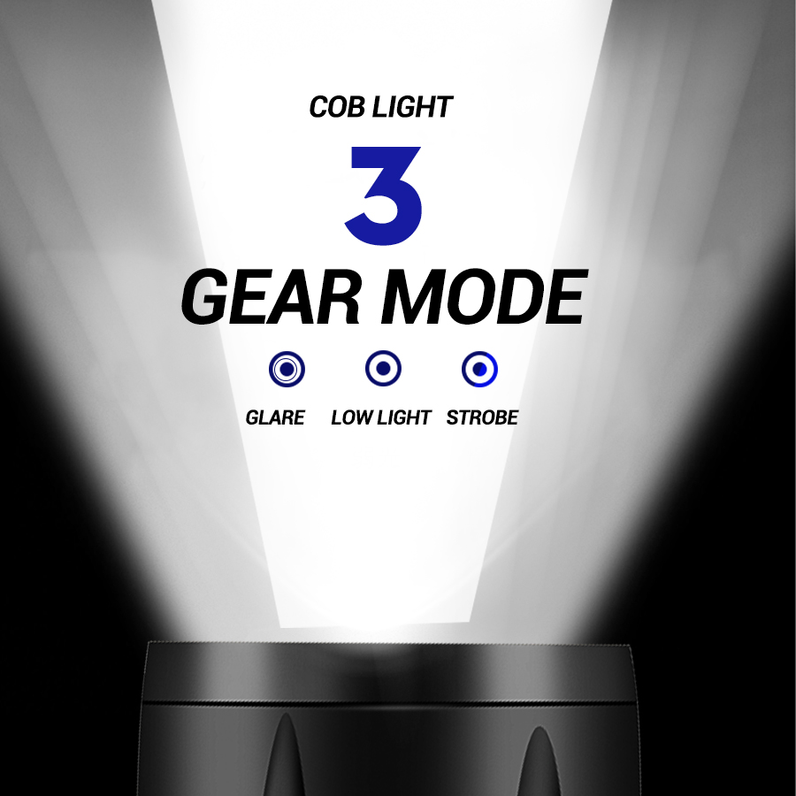 Mini LED Flashlight COB Floodl - Stationery Supply บทวิจารณ์และราคา