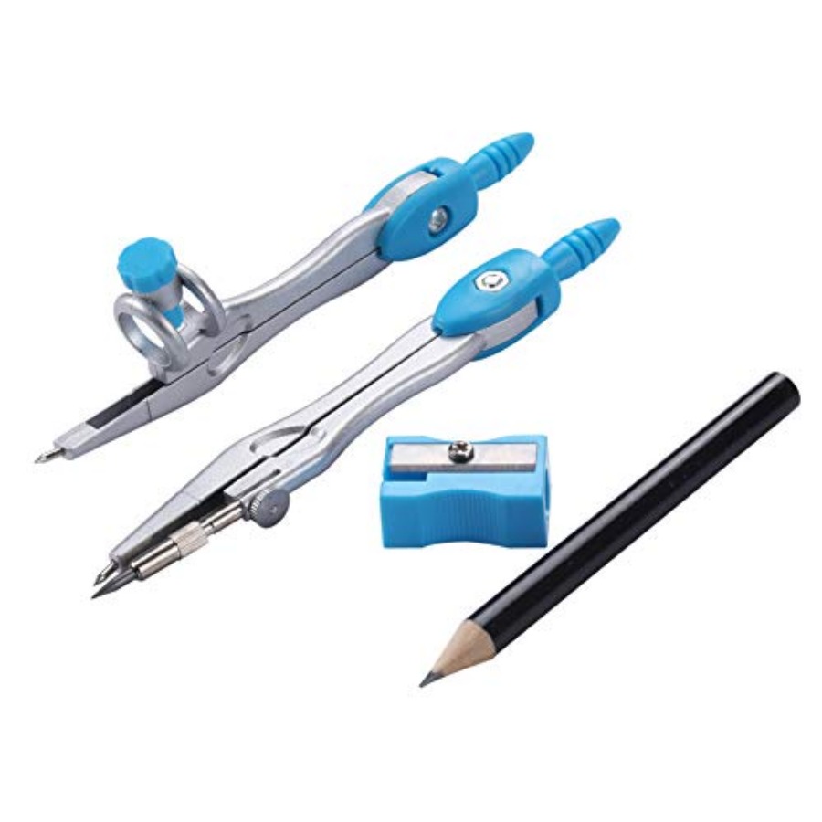 Math Geometry Kit Sets 10 Pcs  - Compass Geometry Set บทวิจารณ์และราคา