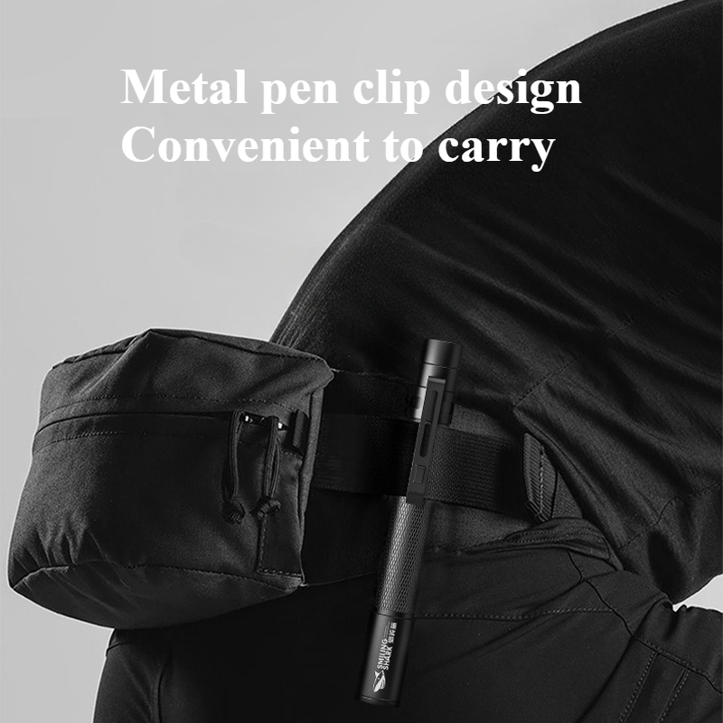 Aluminum Alloy Mini LED Pen Fl - Stationery Supply บทวิจารณ์และราคา