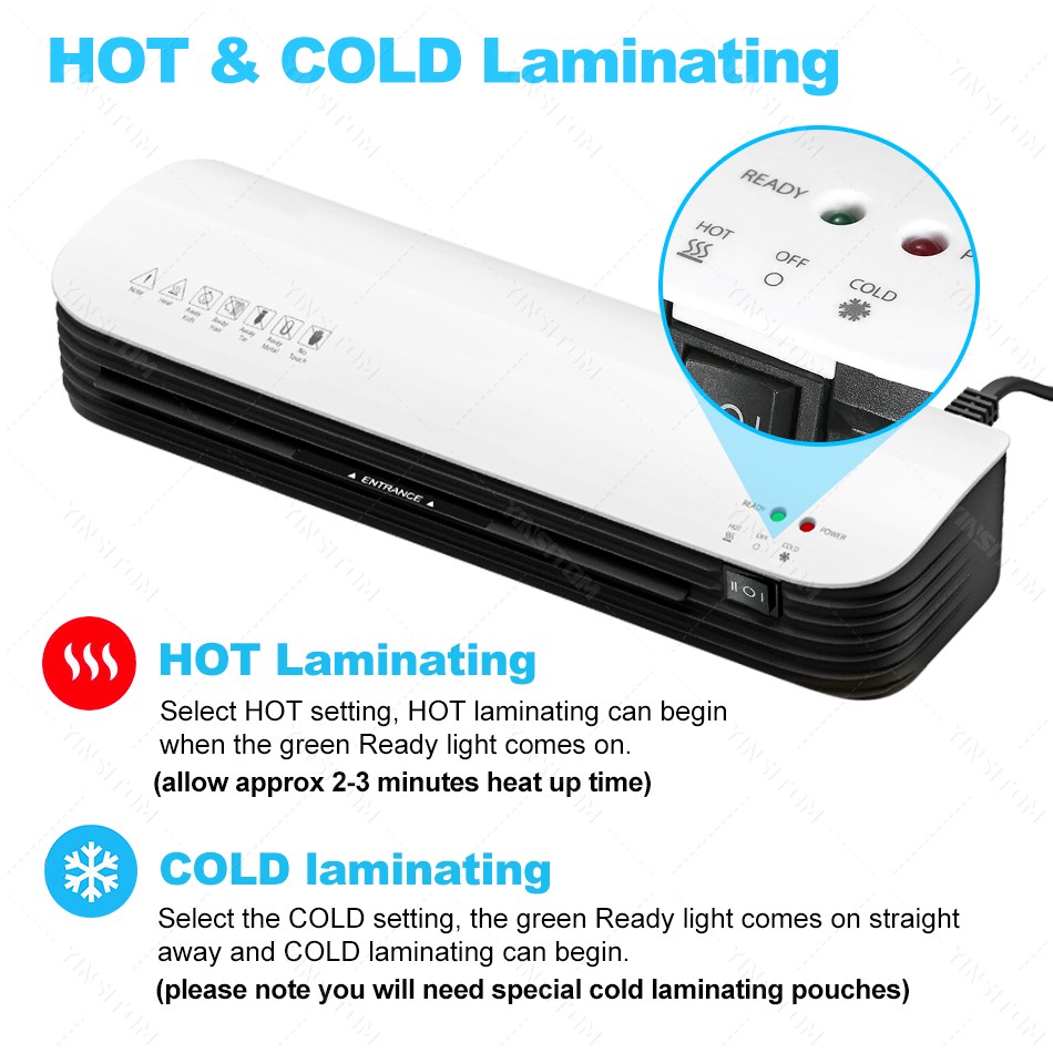 SL299 Hot and Cold Laminator M - Document Laminator Pouch บทวิจารณ์และราคา