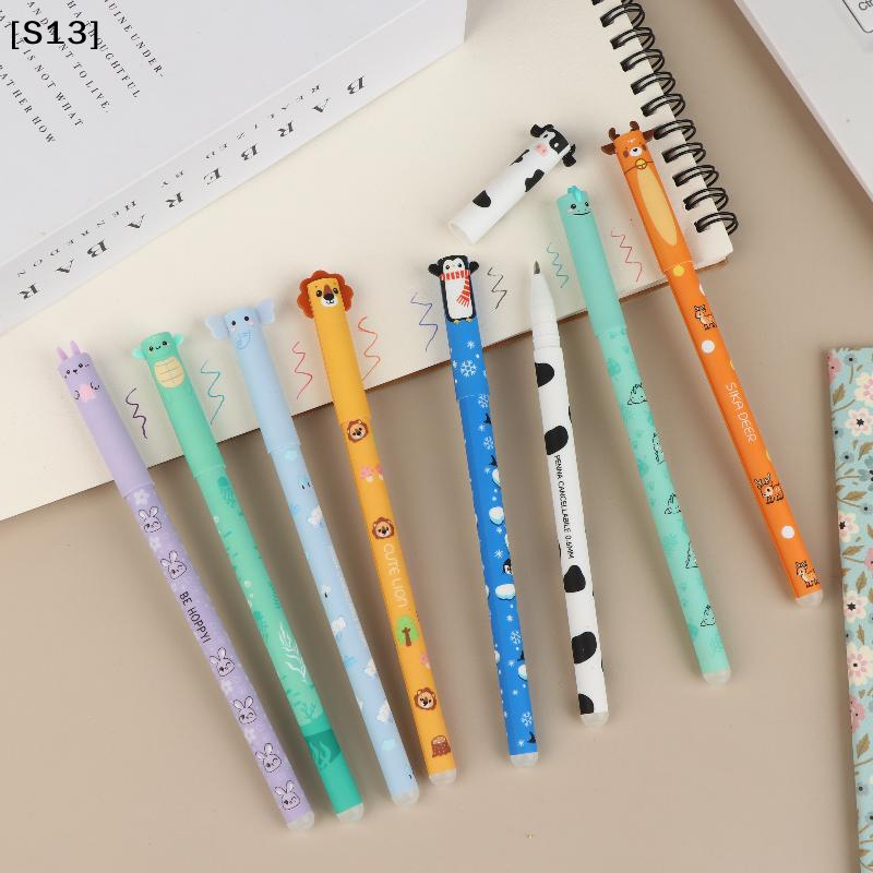 8Pcs Cartoon Animal Erasable G - Fountain Pen Ink บทวิจารณ์และราคา