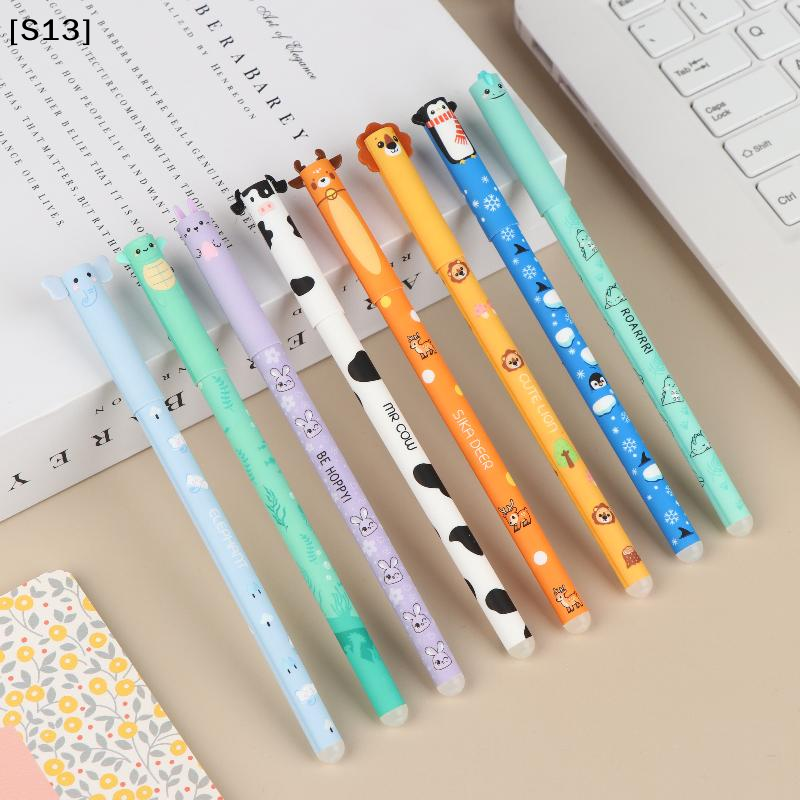 8Pcs Cartoon Animal Erasable G - Fountain Pen Ink บทวิจารณ์และราคา