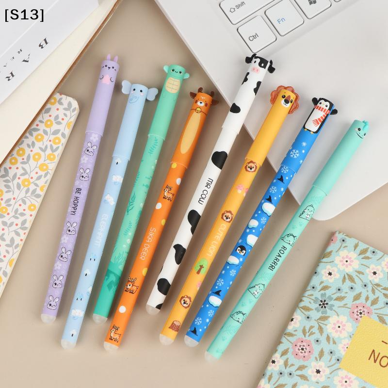 8Pcs Cartoon Animal Erasable G - Fountain Pen Ink บทวิจารณ์และราคา