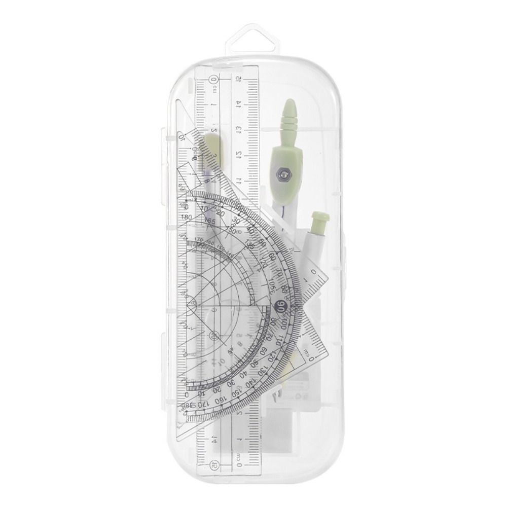 8PCS/Set Plastic Ruler Compass - Compass Geometry Set บทวิจารณ์และราคา