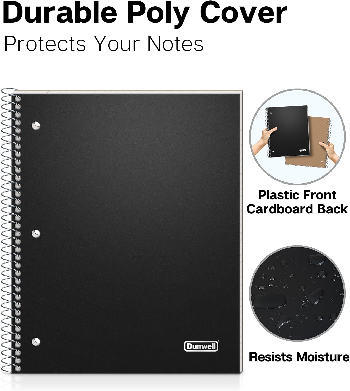 College Ruled Spiral Notebook  - Paper Punch 3 Hole บทวิจารณ์และราคา