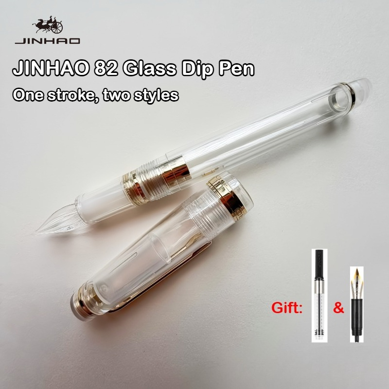 JINHAO 82 Glass Dip Pens One S - Fountain Pen Ink บทวิจารณ์และราคา