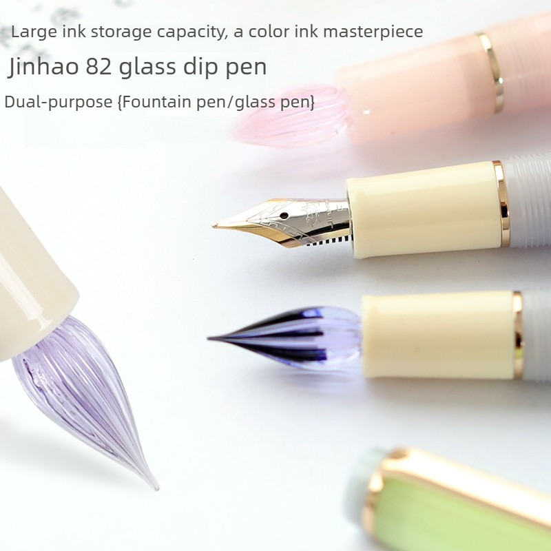 JINHAO 82 Glass Dip Pens One S - Fountain Pen Ink บทวิจารณ์และราคา