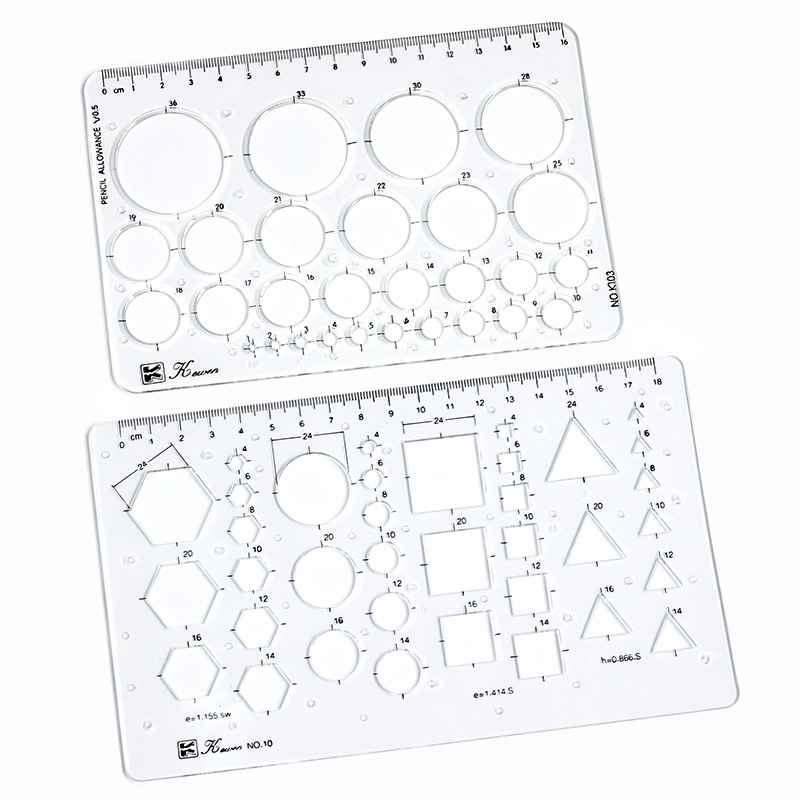 Transparent drawing size squar - Ruler Set Transparent บทวิจารณ์และราคา