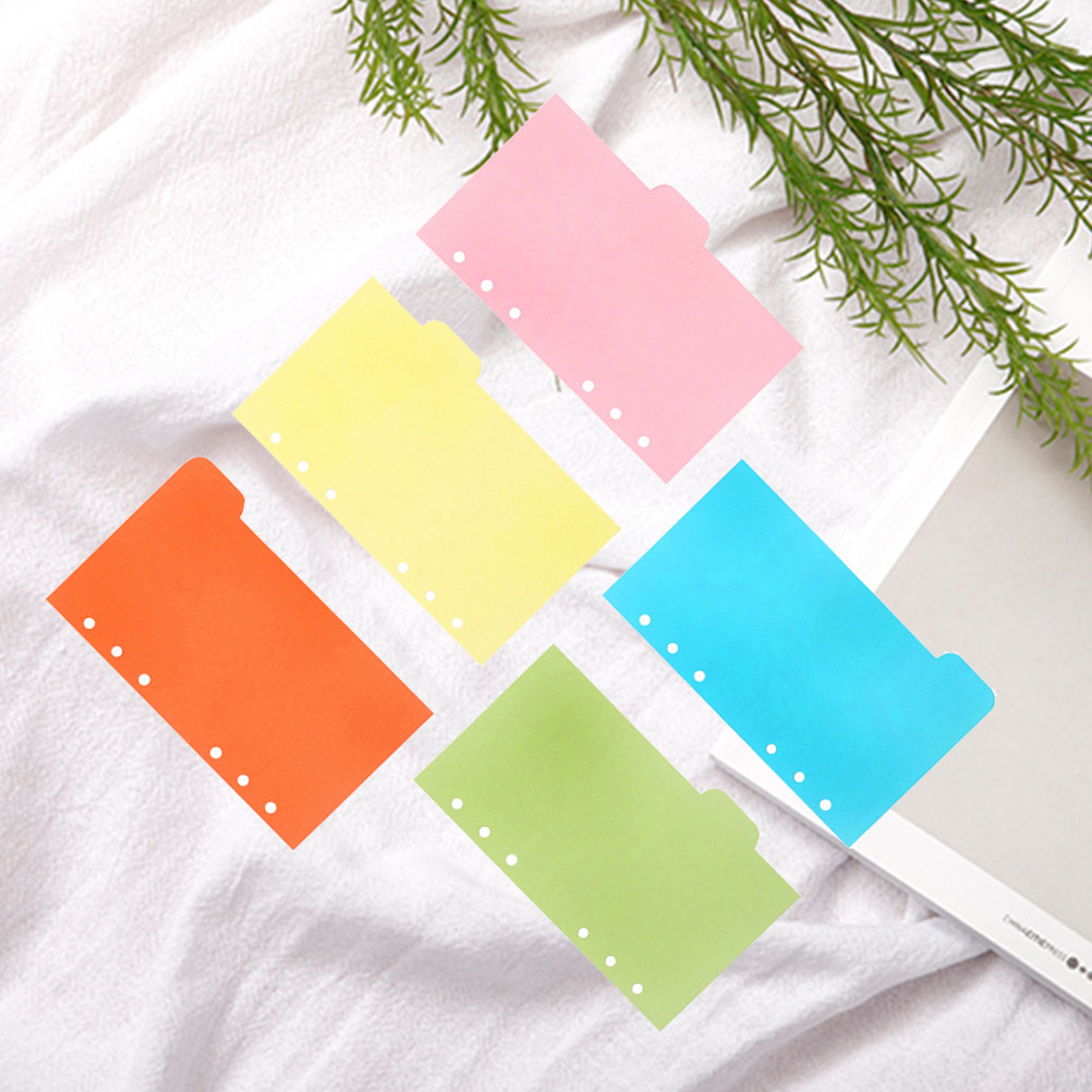 25Pcs A6 Color Dividers Refill - Index Tab Divider บทวิจารณ์และราคา