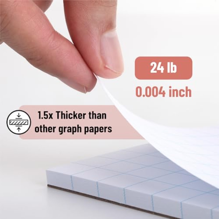 Mr. Pen- Graph Paper pads 8.5  - Graph Paper Pad บทวิจารณ์และราคา