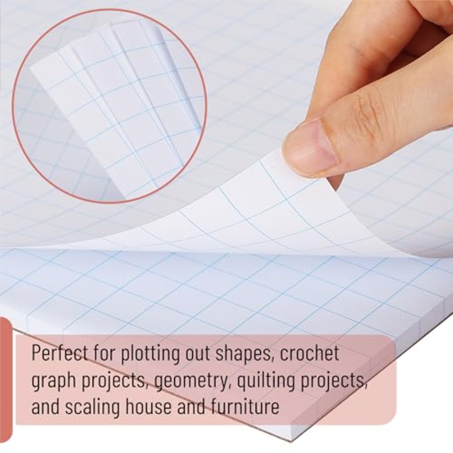 Mr. Pen- Graph Paper pads 8.5  - Graph Paper Pad บทวิจารณ์และราคา