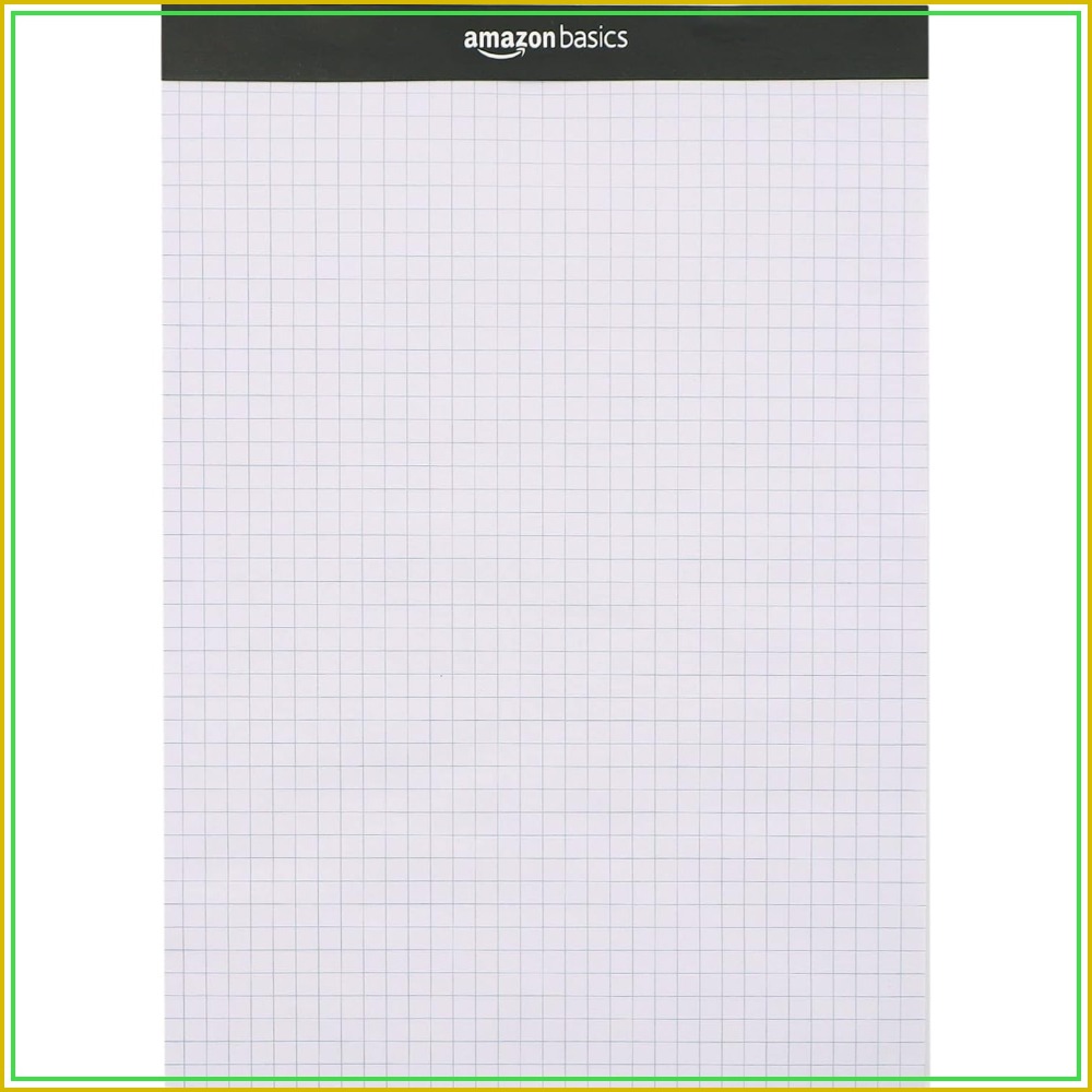 Quad-Ruled Graph Paper Pad, 8. - Graph Paper Pad บทวิจารณ์และราคา