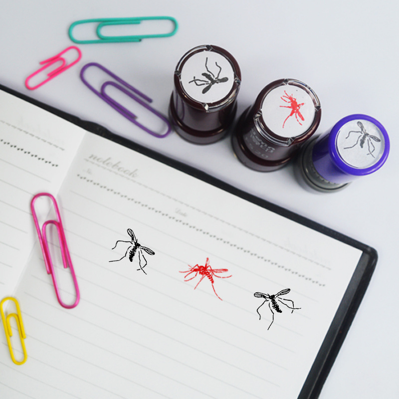1/4pcs Mosquito Pattern Self-I - Self Inking Stamp บทวิจารณ์และราคา