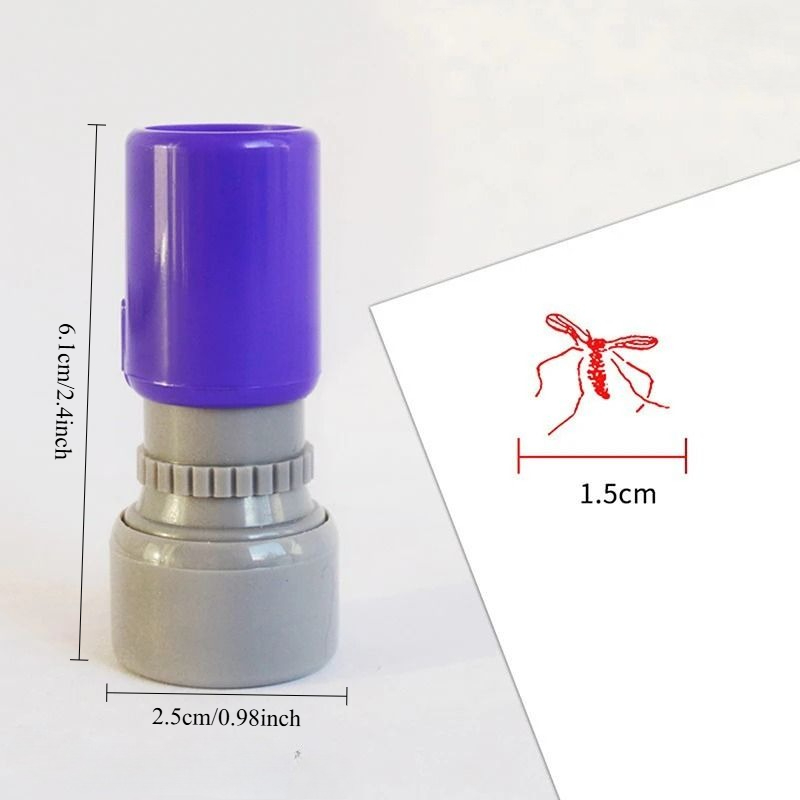 1/4pcs Mosquito Pattern Self-I - Self Inking Stamp บทวิจารณ์และราคา