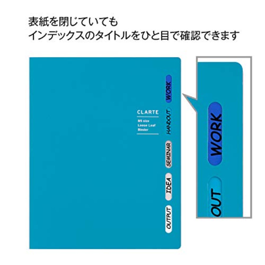 CLARTE 26‑Ring Binder with 5 I - Index Tab Divider บทวิจารณ์และราคา