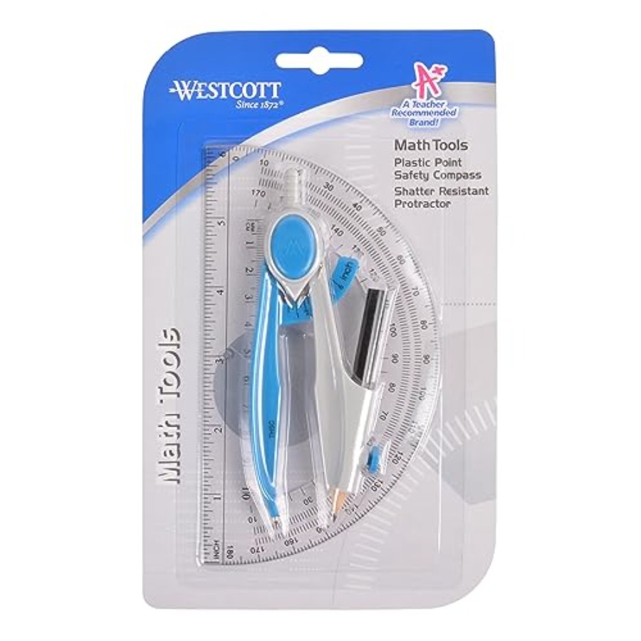 Compass and Protractor Math an - Compass Geometry Set บทวิจารณ์และราคา