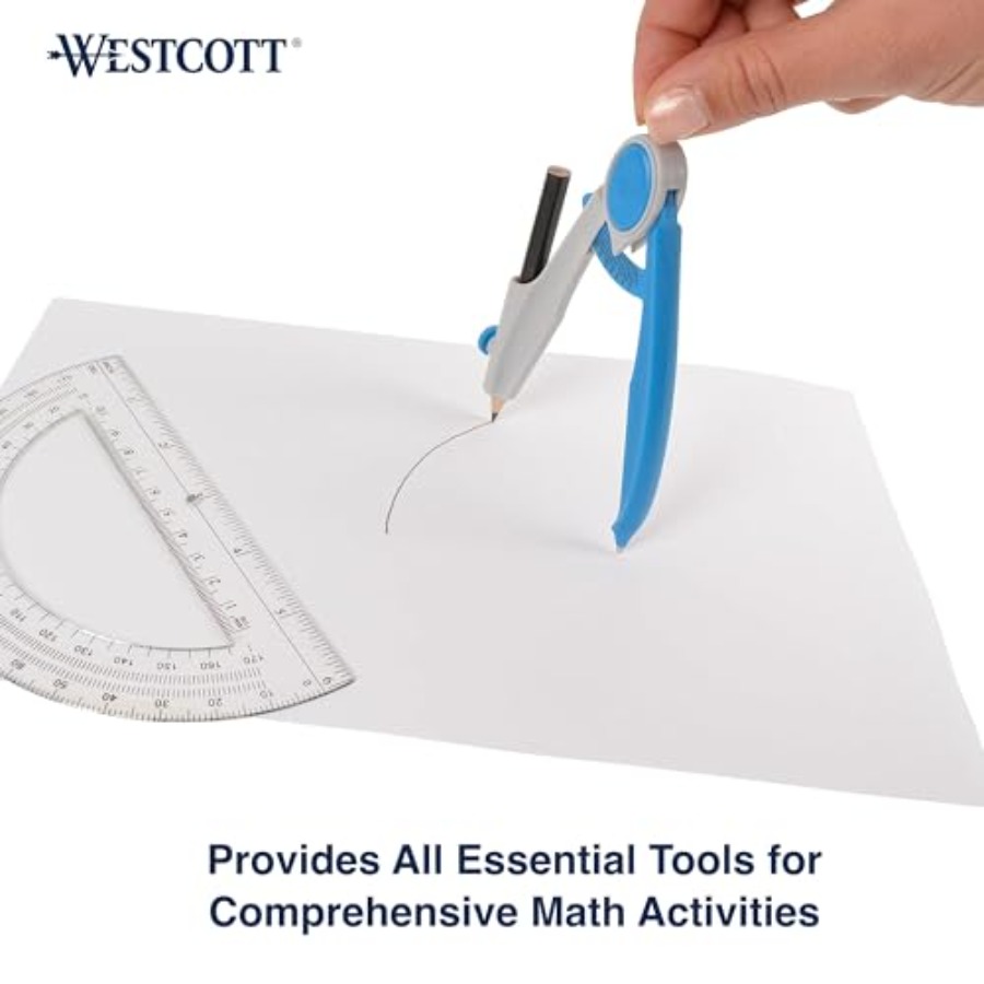 Compass and Protractor Math an - Compass Geometry Set บทวิจารณ์และราคา