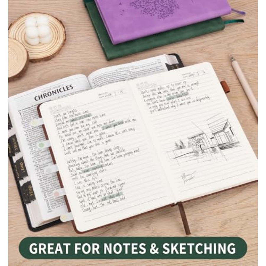 Lined Journal Notebook for Wom - Journal Leather Hardcover บทวิจารณ์และราคา