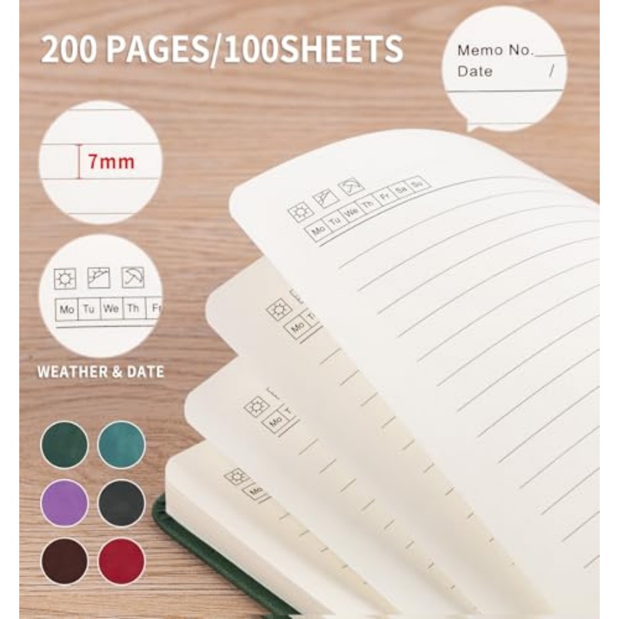 Lined Journal Notebook for Wom - Journal Leather Hardcover บทวิจารณ์และราคา