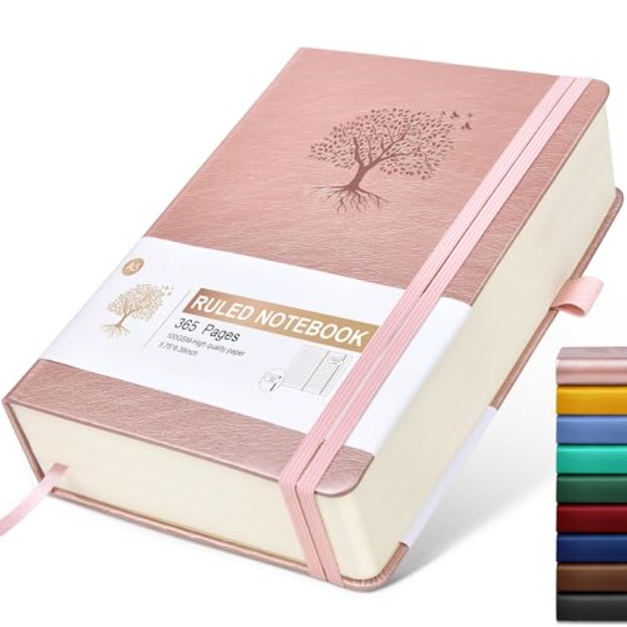 Journal Notebook -365 Pages Th - Journal Leather Hardcover บทวิจารณ์และราคา