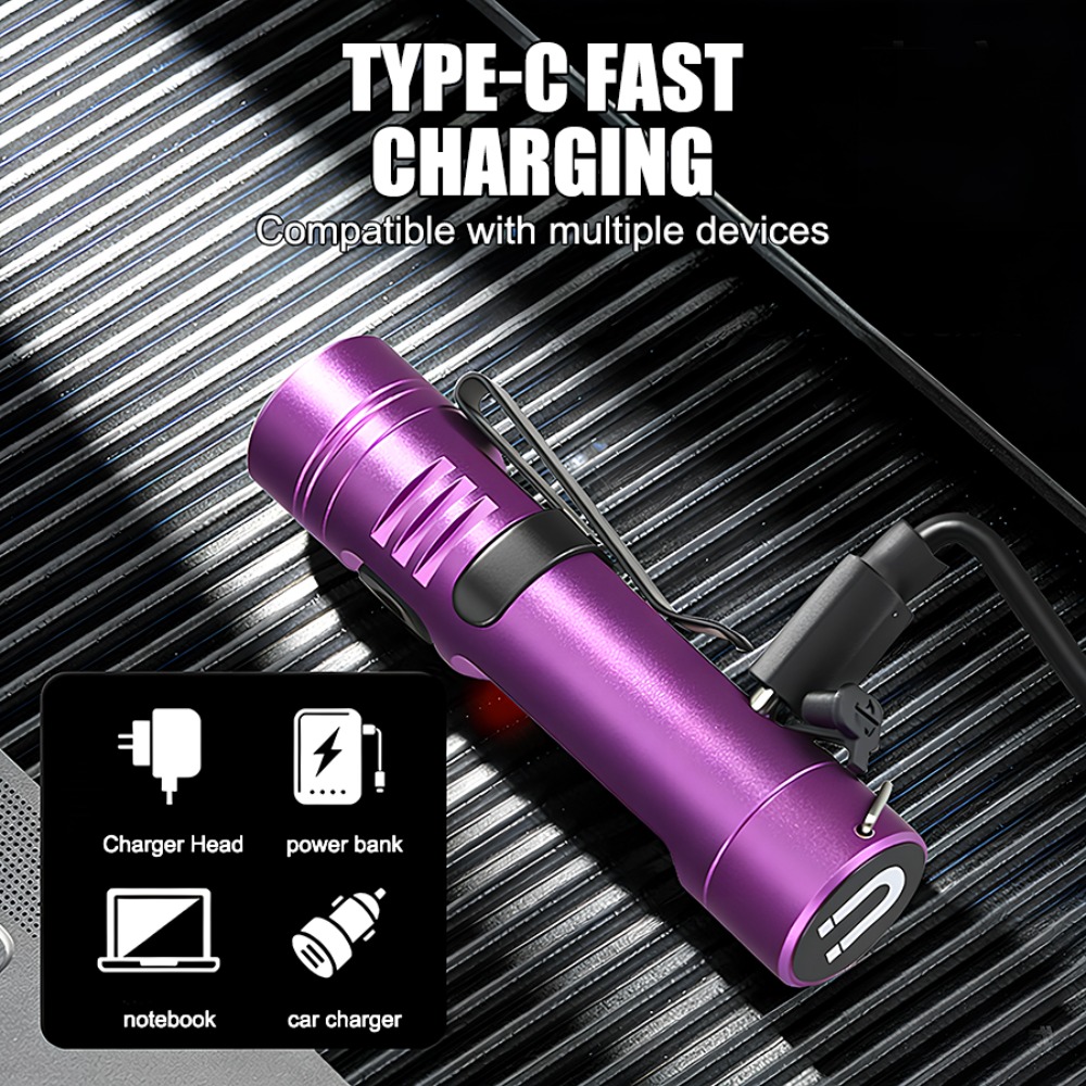 Mini LED COB Keychain Flashlig - Stationery Supply บทวิจารณ์และราคา